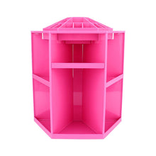 360 Degree Rotating Cosmetic Makeup Organizer,Tidy Organizer Cosmetic Display Brush Lipstick Storage Stand Box