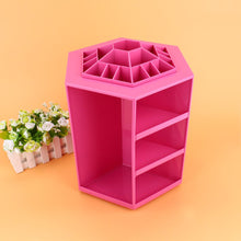 360 Degree Rotating Cosmetic Makeup Organizer,Tidy Organizer Cosmetic Display Brush Lipstick Storage Stand Box